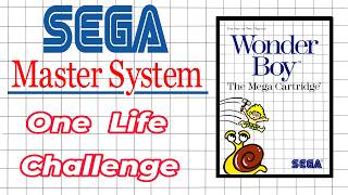 Master System One Life Challenge Wonder Boy
