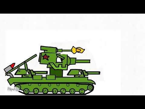 Kv6 2 cannon and rocket Launcher Strike Test