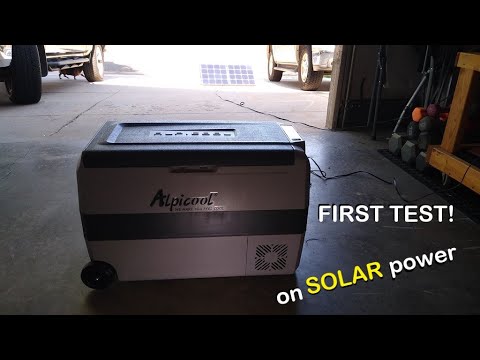 Alpicool T50 Dual Temp Control Portable Refrigerator/Freezer initial test