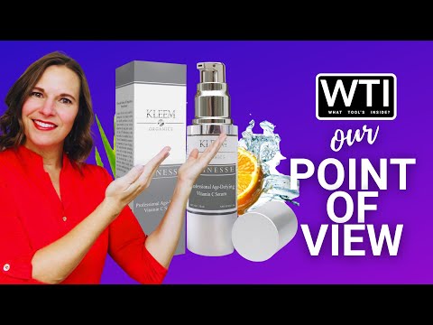 Kleem Organics Vitamin C Serum - WTI product video review