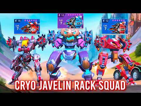 Cryo Javelin Rack Squad - Puma, Ares, Stalker - Mech Arena