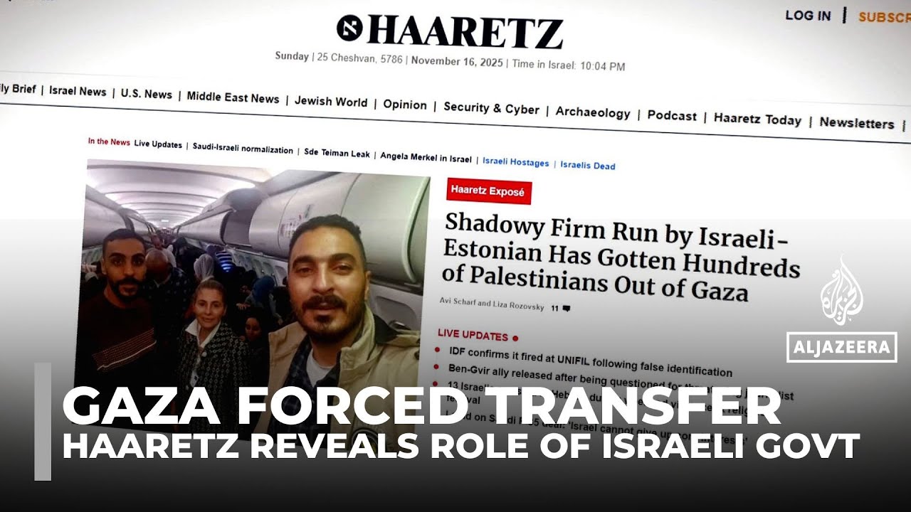 Haaretz investigation uncovers Al-Majd Europe’s role in facilitating Gaza families’ exit