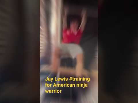 Jay Lewis training for American ninja warrior