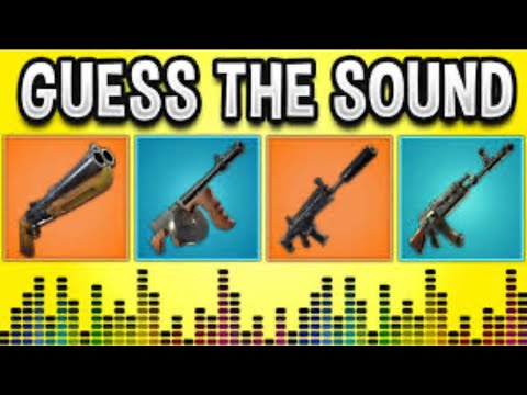 Guess the Fortnite gun sound