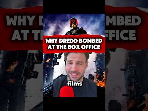 Why Dredd bombed at the box office #dredd #movie #movies #comicbookmovies #comics #judgedredd