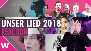 REACTION: Germany Unser Lied für Lissabon | Eurovision 2018