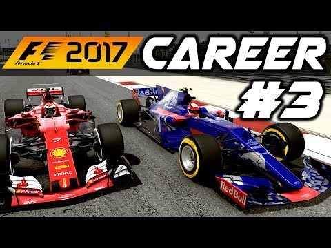 F1 2017 Career Mode Part 3: BAHRAIN - TYRE ISSUES