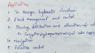 Hydrological Applications