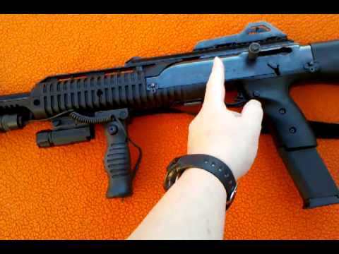 Hi-Point Review 995TS 9mm Luger Rifle With Accessories