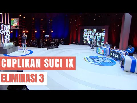 Gara-gara Abdel Achrian, Uus Joget Yel-yel TNI 'Terpesona' - ULTIMATE SHOW 3 - SUCI IX