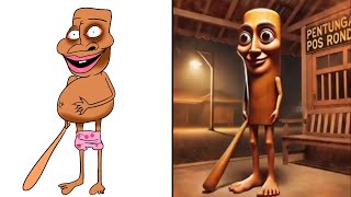 Italian Brainrot Animals but Drawing Meme