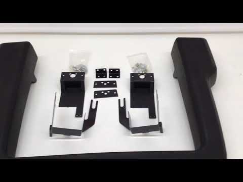 Fits Land Rover Defender 90,110,130  Rubber A-Frame Front Bumper Nudge Protection Bar video
