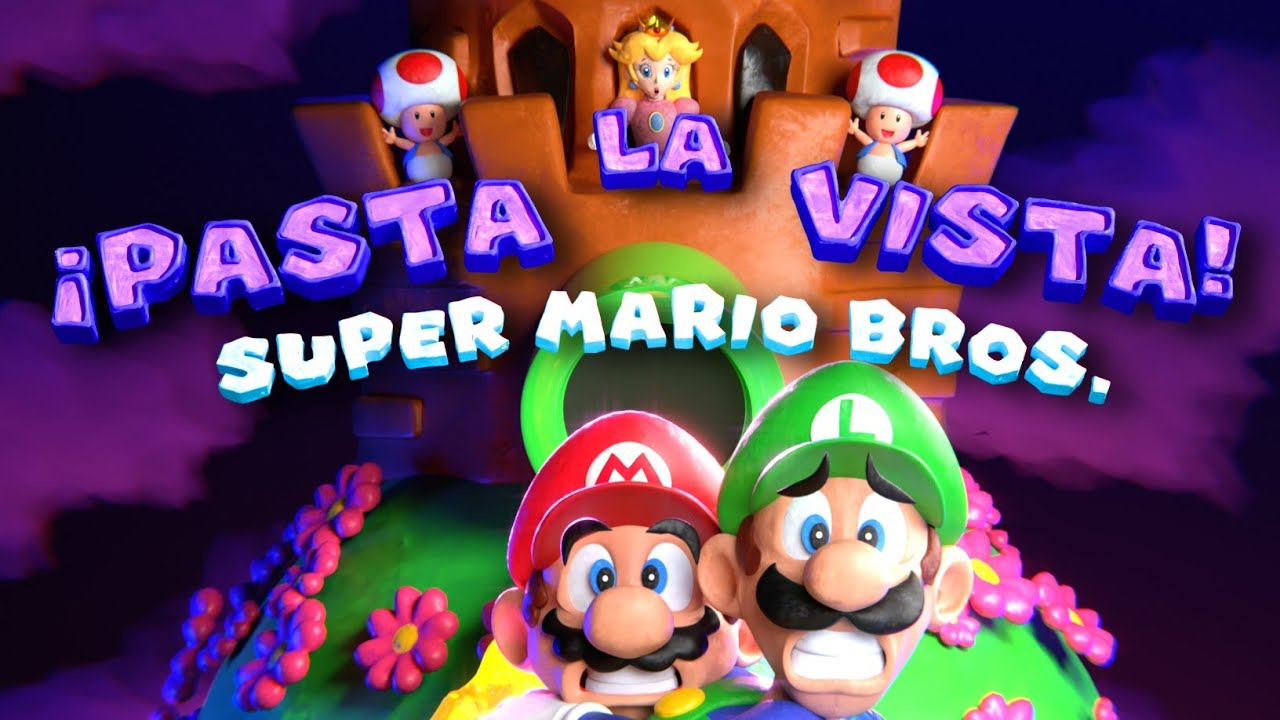 PASTA LA VISTA SUPER MARIO BROS. TRAILER!!