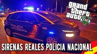 Sirenas Cuerpo Nacional de (Spanish National Police Sirens) -