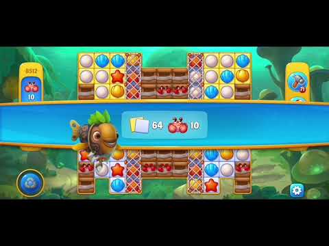 Fishdom 8512 Level - NO 💣🧨💥