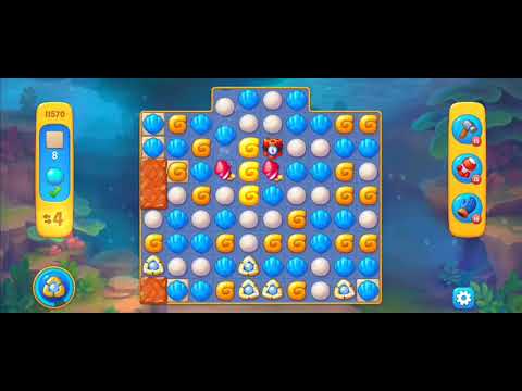 Fishdom Easy Level 11570 (No Boosters) @choraelmin