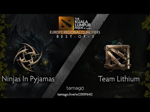Ninjan In Pyjamas vs Team Lithium Game 1 (Bo3) The Kuala Lumpur Major Regional Qualifiers