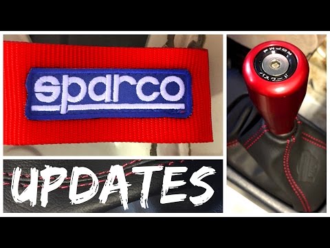 Custom Sparco door straps + PasswordJDM shift knob and boot for the Civic EG - Ep 8