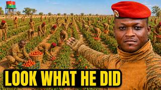 How Ibrahim Traoré Uses Military Farms To Generate Over $3 Billion A Year.