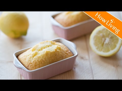 【Eng Sub】檸檬磅蛋糕 簡單甜點烘焙 食譜影片 Mini Lemon Pound Cake│HowLiving美味生活 Video