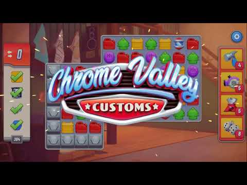 Chrome Valley Customs Level 384 - NO BOOSTERS GAMEPLAY + FULL STORY 🚘🔧 | SKILLGAMING ✔️