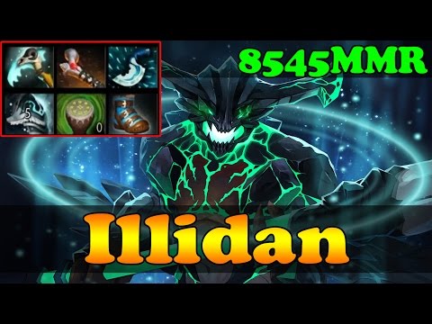 Dota 2 - Illidan 8545 MMR Plays Outworld Devourer Vol 1 - Ranked Match Gameplay!