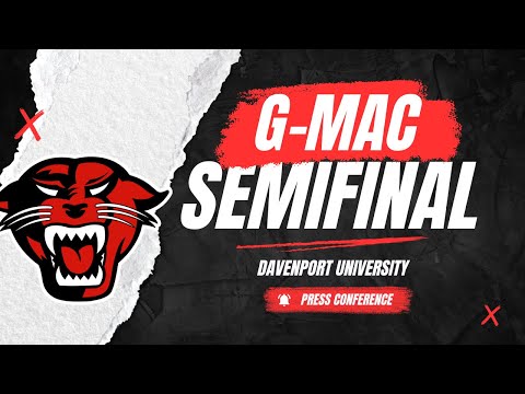 2025 G-MAC STUNT Semifinals Davenport Postgame Press Conference