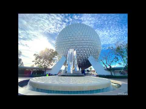 New (2021) EPCOT Entance Area 3 Hour Loop