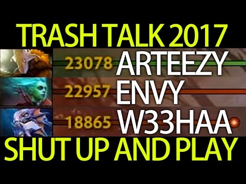 Arteezy w33 Trashtalk Top MMR Eu Just Wanna Play Dota 2