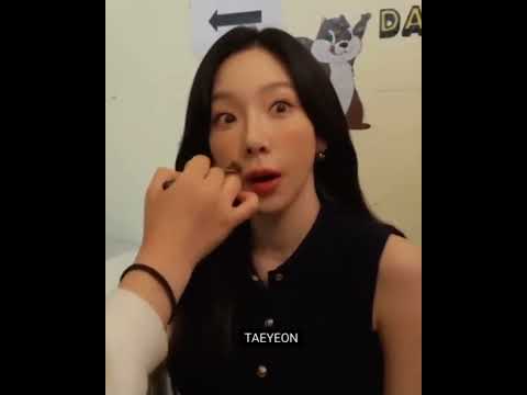 The way Taeyeon answer Tiffany ‘Taeyeon ah~😍’ Why u like this!!! #shorts