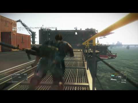 MGS5 extreme Fob ghost infiltration - lvl75 support platform - no kill - no KO - perfect stealth run