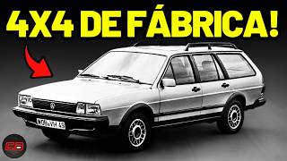 A SANTANA QUANTUM 4X4 QUE A VW NUNCA TROUXE