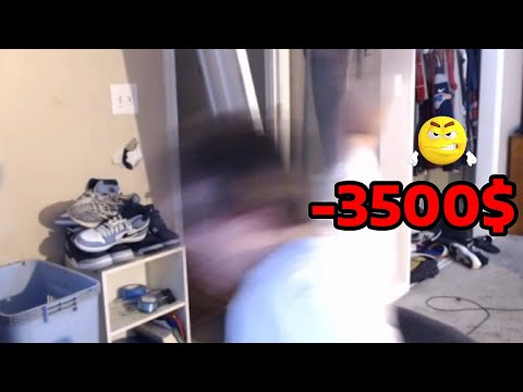 Bossmanjack Loses $3,500 in One Minute "RAGE BETTING"