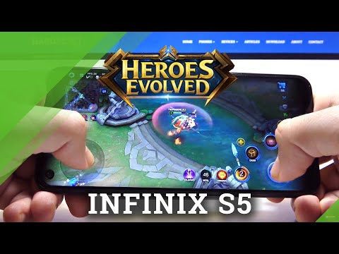 Heroes Evolved Game Test on INFINIX S5 – Gaming Possibilities