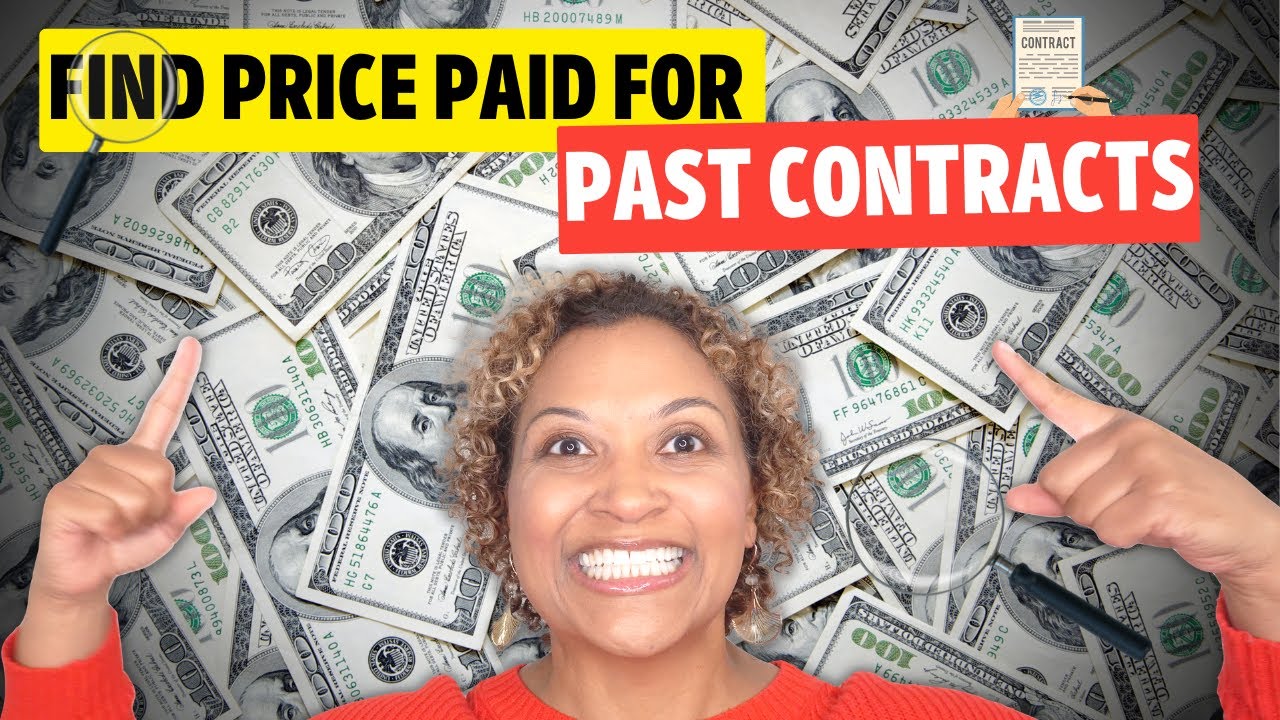 How To Find Price Paid For Past Contracts | Learn About Pricing in Gov Con
