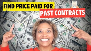 How To Find Price Paid For Past Contracts | Learn About Pricing in Gov Con