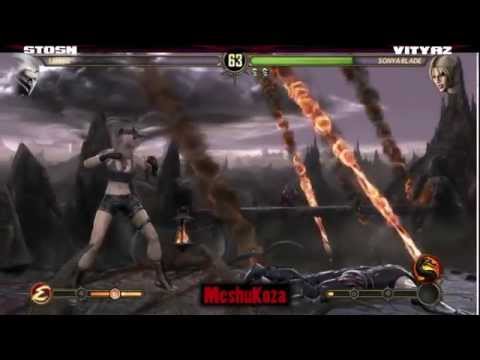 MeshuKoza MK9 Casuals Stosn (Smoke) vs Vityaz (Sonya Blade)