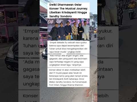DWIKI DARMAWAN Gelar Konser #viralshorts #shorts #artis
