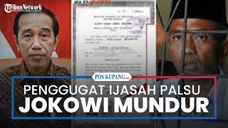 Download lagu Penggugat Ijazah Palsu Jokowi Mendadak Mundur 13 P... mp3