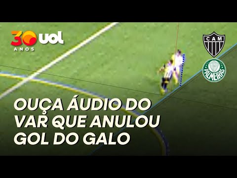 Atlético-MG vs. Palmeiras: Listen to the VAR audio of the play that disallowed Atlético-MG's goal.