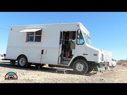 DIY Stealth Box Truck Tiny House Build - Retired & Travel