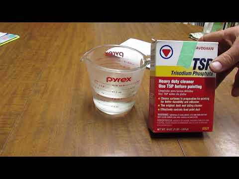 How to make a trisodium phosphate solution