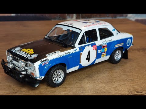 Ford Escort Mk1 RS 1600 H.Mikkola-J.Davenport Safari Rallye 1973 Ixo 1:18