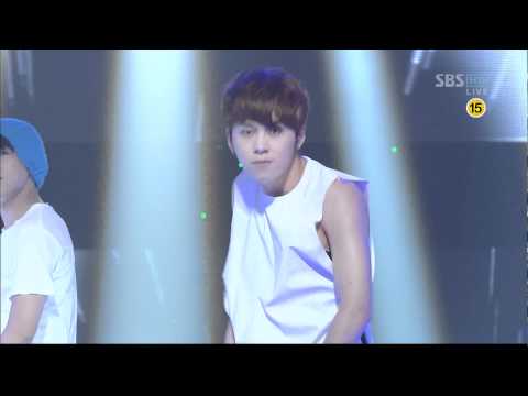 4Minute + G.NA + BEAST (Special Stage) - Fly So High (110807 SBS Inkigayo)