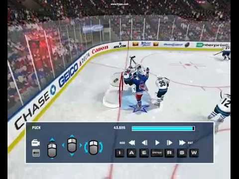 NHL 09 - funniest goal ever