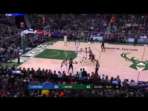 Giannis DESTROYS Thon Maker With Dunk and Block