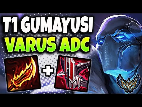 T1 Gumayusi Varus ADC vs Ezreal - Patch 13.4 Korea Challenger ✅