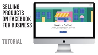 How to set up a facebook Shop - Old method 2019. see link in description for new video!