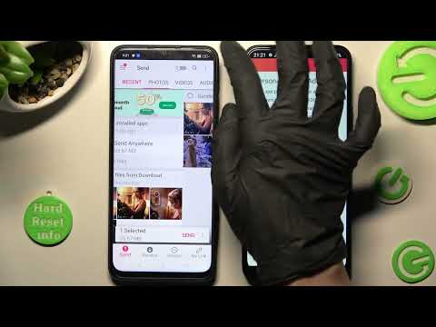 How to Transfer files from an Android Device to Nokia C21 Plus - Send Anywhere App