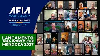 Lançamento AFIA World Cup - Argentina Mendoza 2027